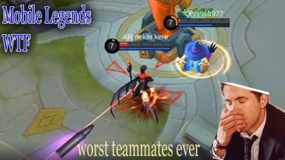 WTF Mobile Legends Funny Moments | 300 IQ Lesley