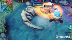 Gameplay moments of a girl from the abyss