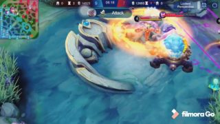 Gameplay moments of a girl from the abyss