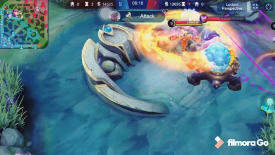Gameplay moments of a girl from the abyss