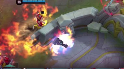 Q:Who even chase Ling? A:Chou & Johnson