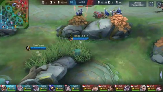 That moment when Harith saw what’s coming out of the bush