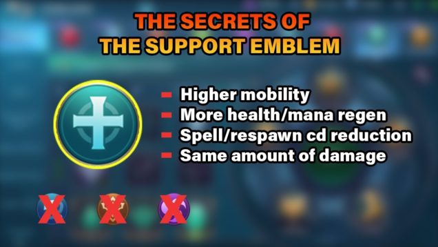 This Is Why The Support Emblem Is Way Better Than You Might Think