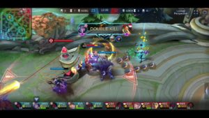 Zhask nonchalantly tower-diving for a casual Savage