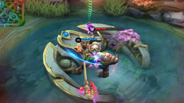 When Angela sets Troll level to Max