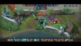 Lvl2 Faramis forced to solo top. Top Lane Announcement: “Double Kill!”