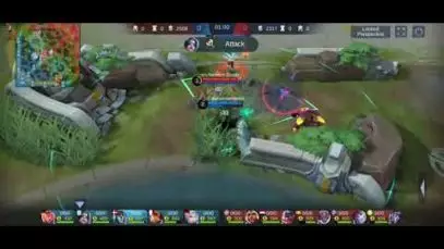 Lvl2 Faramis forced to solo top. Top Lane Announcement: “Double Kill!”