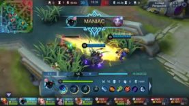 When Cecilion gave the whole team in bush away