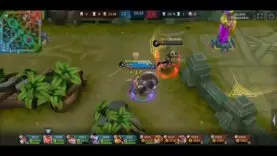 When you used Encourage to try saving your teammate..