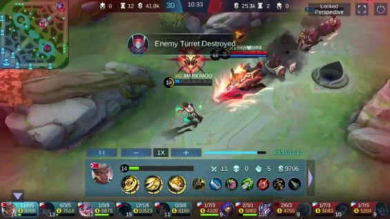 When chasing a low HP Chou a good idea? Sometimes Never.