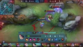 Enemies chasing a butterfly