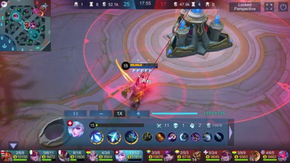 When Miya activated Stealth Mode