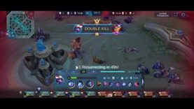 Cyclop alone against 4 enemies rush. Died in battle, but Won the war.