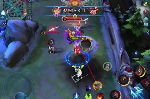 Guinevere got into a 1 vs 4 fight