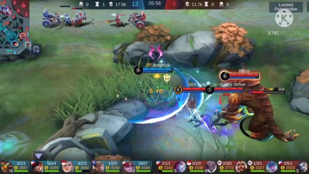 Ganking the last one standing