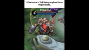 Trolling enemy jungle using Franco’s trick hook