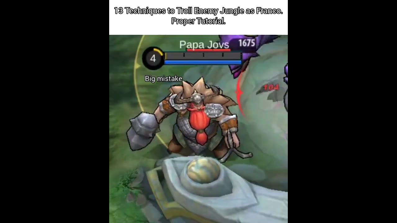 Trolling enemy jungle using Franco’s trick hook